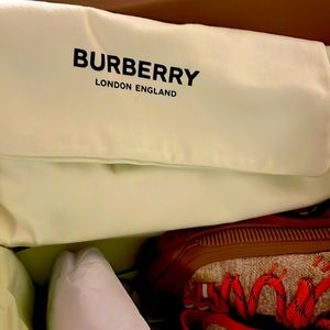 K1-Mini Arthur Knit Trainer Dipped Burberry pale Cream